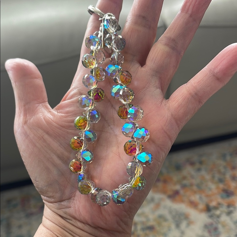 Glass Bead Bag Charm/Phone Chain #5